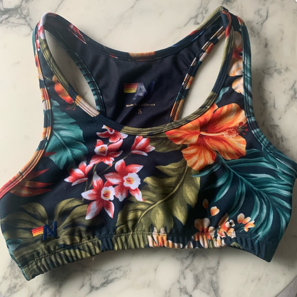 KAUAI SPORTS BRA - CHARCOAL - SZ Small